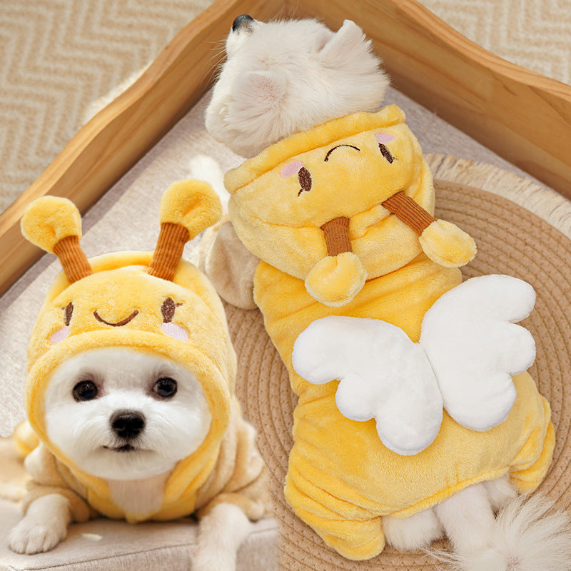 Dog & Cat Dinosaur Warm Outfit